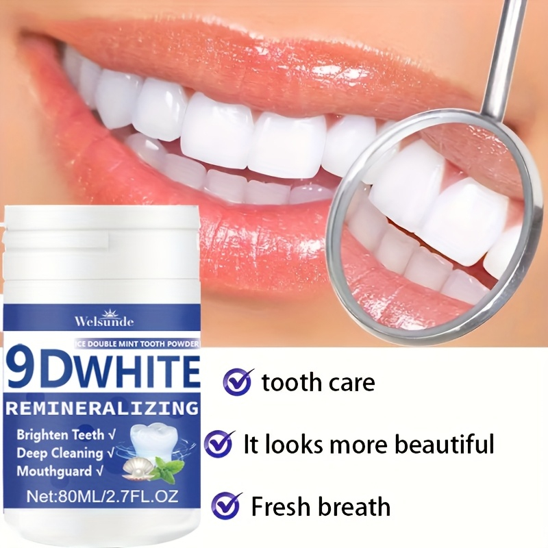 Teeth Whitening At Home - Puder do zębów 9D White Remineralizing