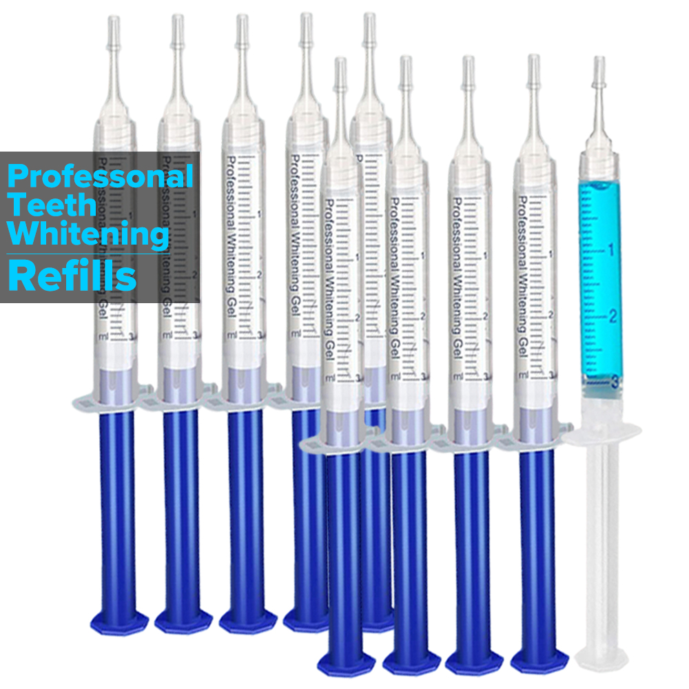 Teeth Whitening At Home - Żel do wybielania zębów w strzykawce,