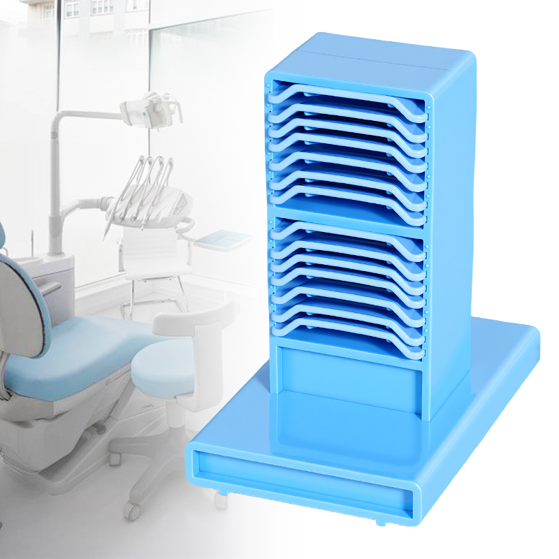 Teeth Whitening Tray - 1 szt. Niebieski pojemnik na tacki