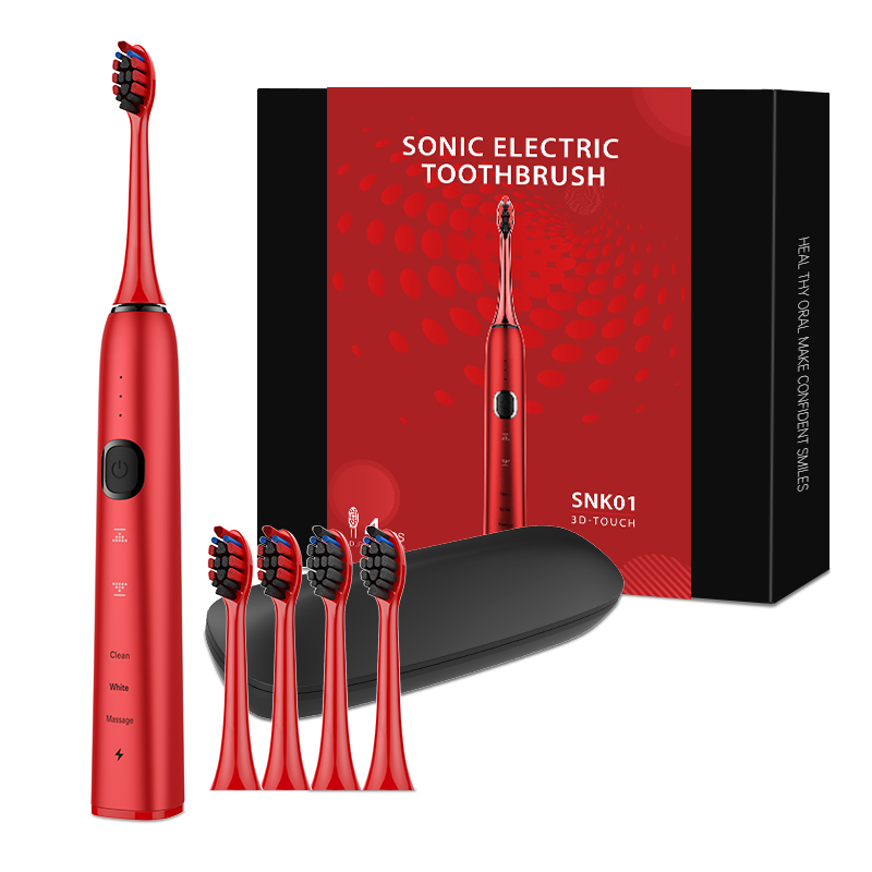 Electric Toothbrush Sonic - Szczoteczka do zębów elektryczna, inteligentna, samoczyszcząca,
