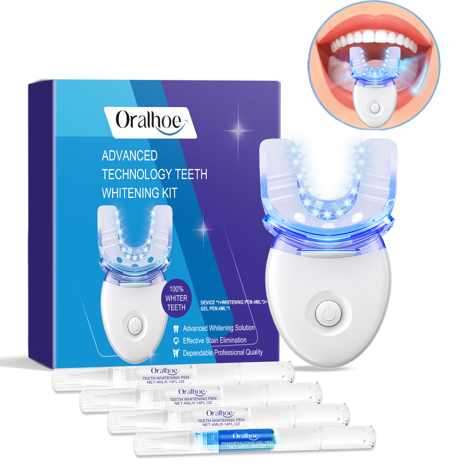 Teeth Whitening Price - Profesjonalny zestaw do wybielania zębów z