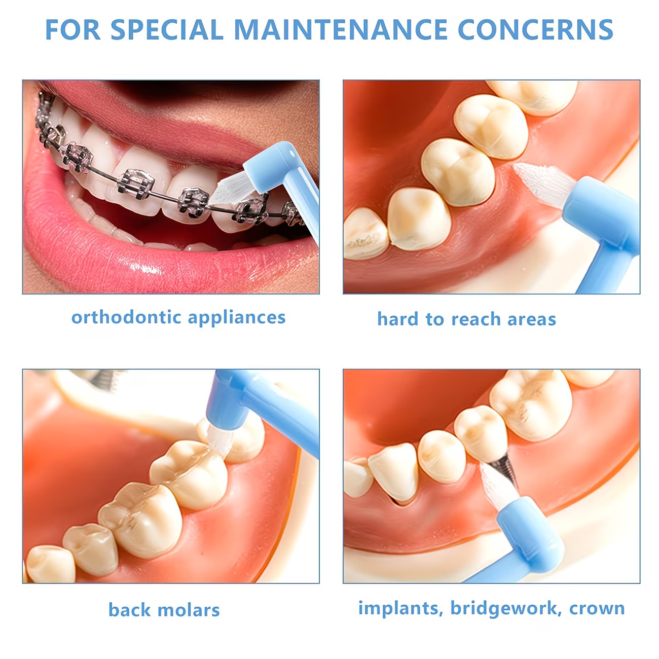 Szczoteczka ortodontyczna 1/3  – Teeth Whitening With Braces recenzja i cena