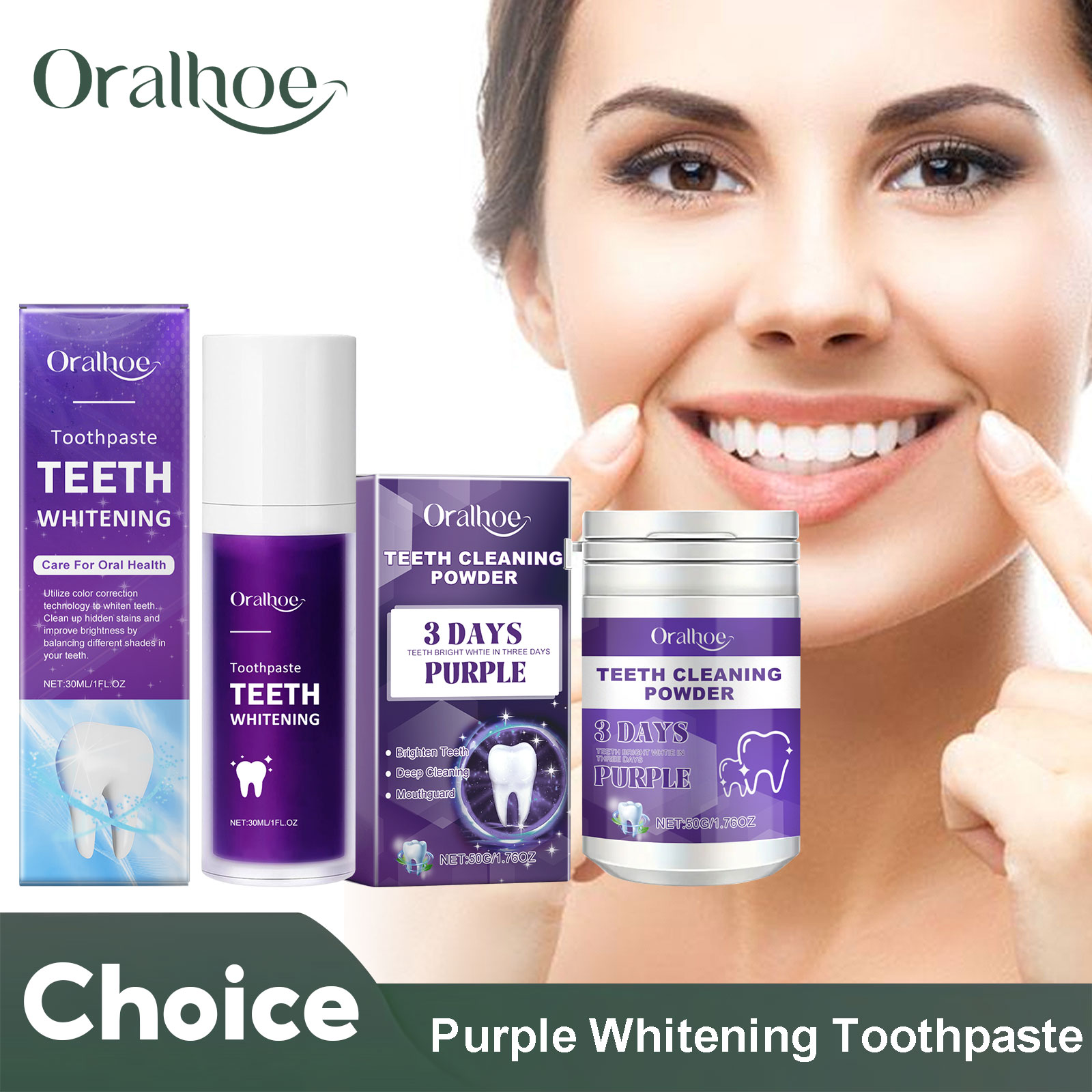 Fioletowy korektor wybielająca – Teeth Whitening Price recenzja i cena