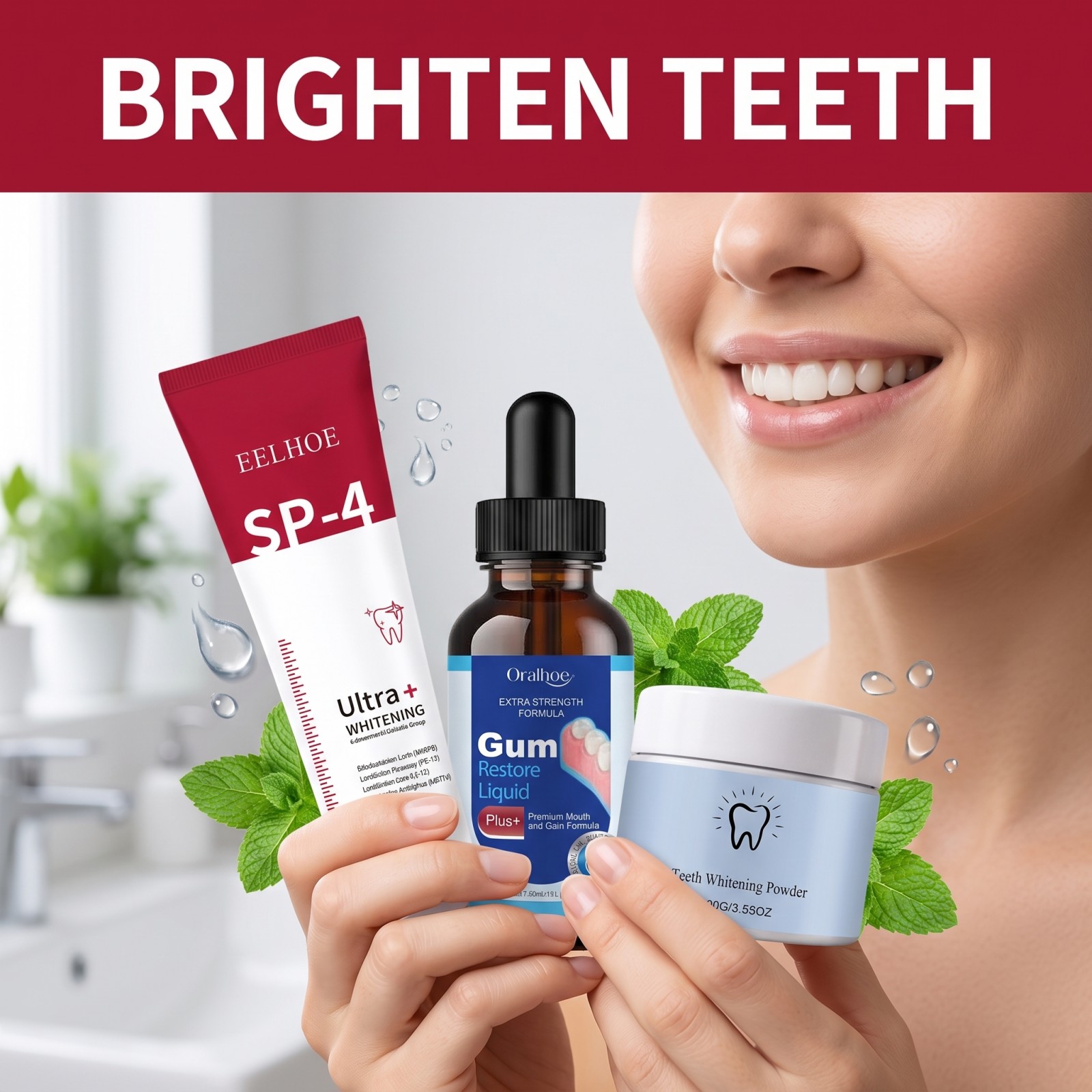 Zestaw do pielęgnacji jamy ust – Teeth Whitening Price recenzja i cena