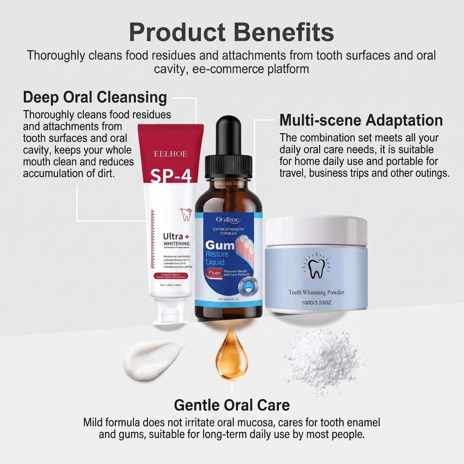 Zestaw do pielęgnacji jamy ust – Teeth Whitening Price recenzja i cena