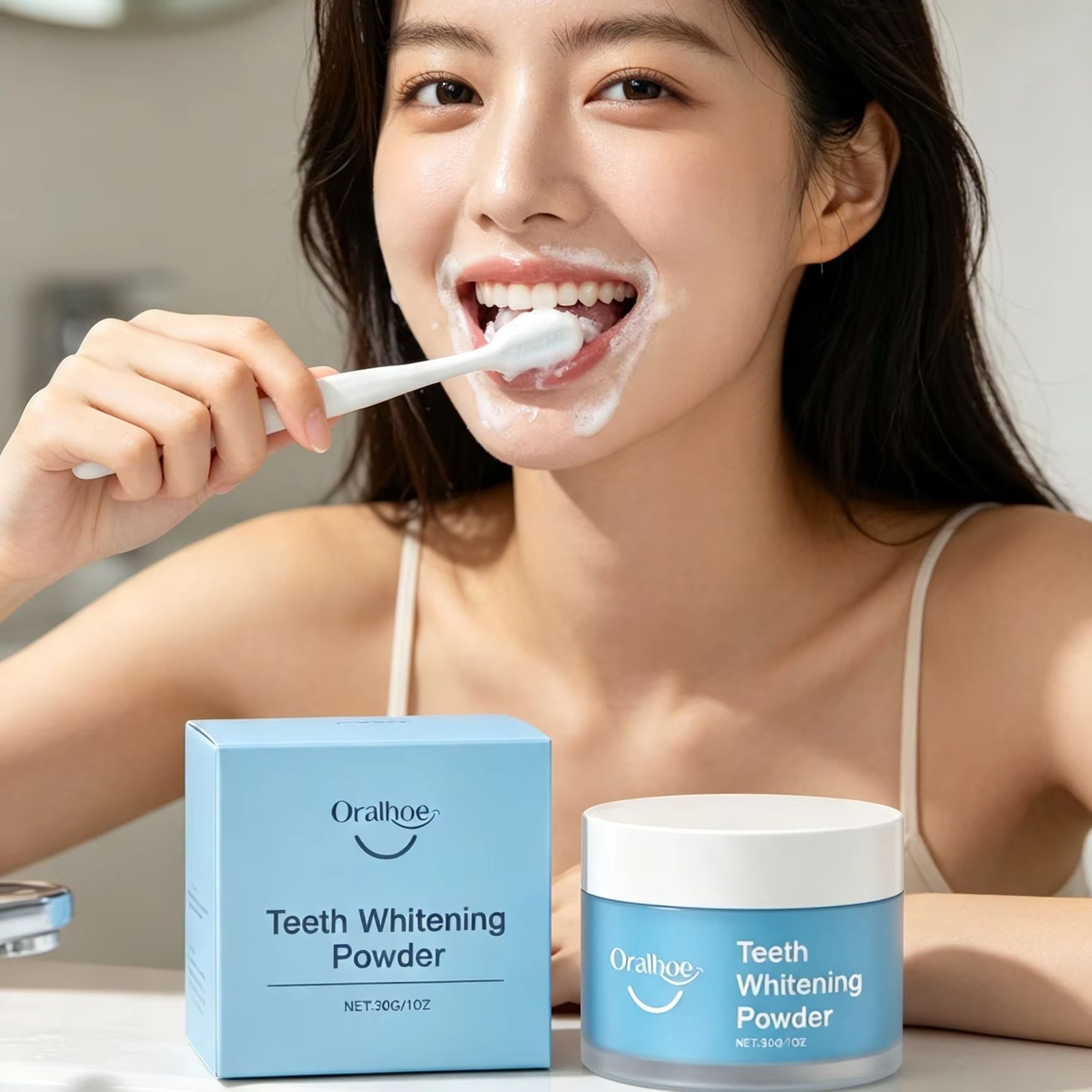 Proszek do zębów Oralhoe do cz – Teeth Whitening Price recenzja i cena