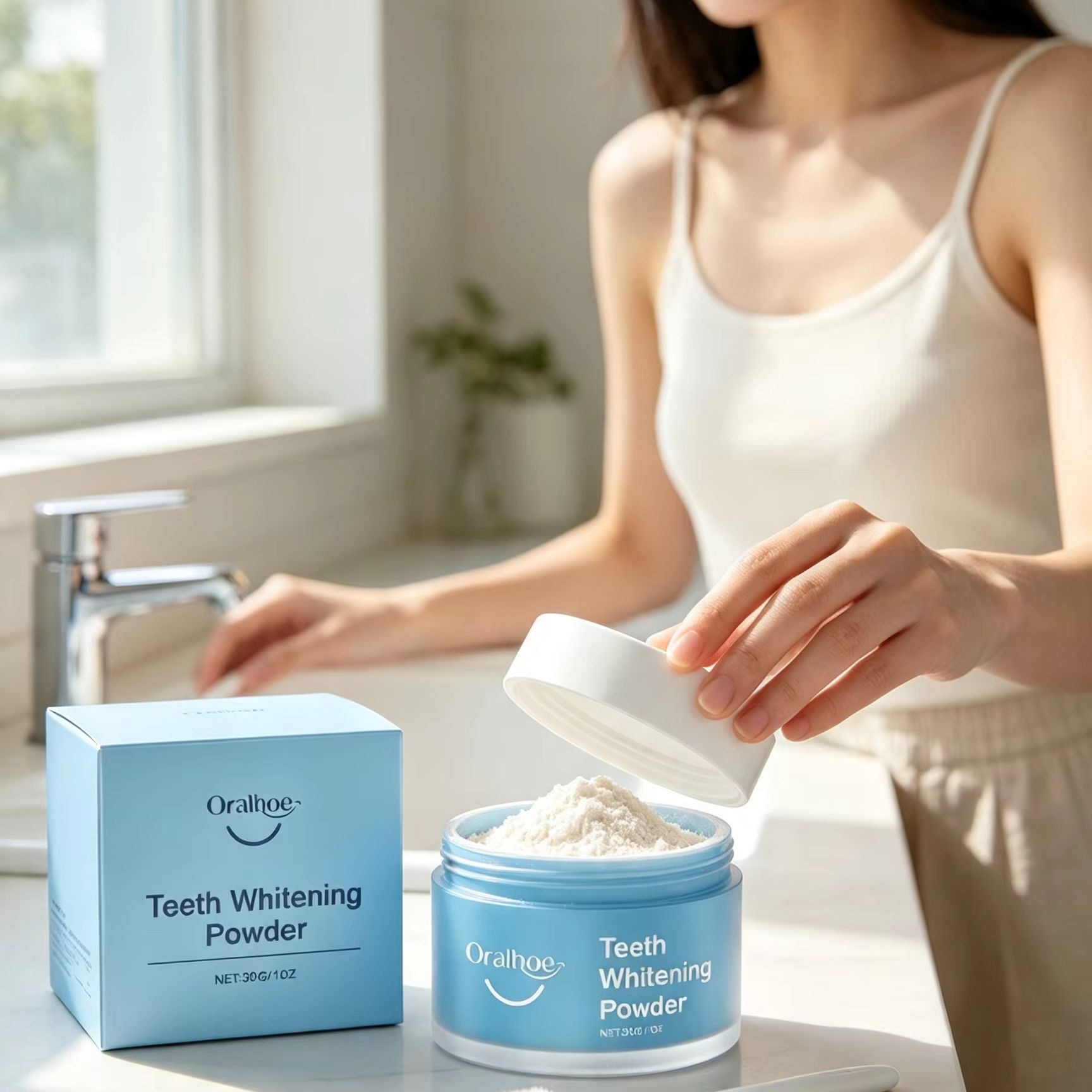 Proszek do zębów Oralhoe do cz – Teeth Whitening Price recenzja i cena