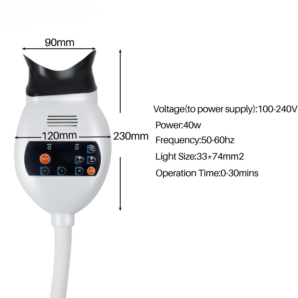 Regulowana lampa LED do wybiel – Teeth Whitening Professional recenzja i cena