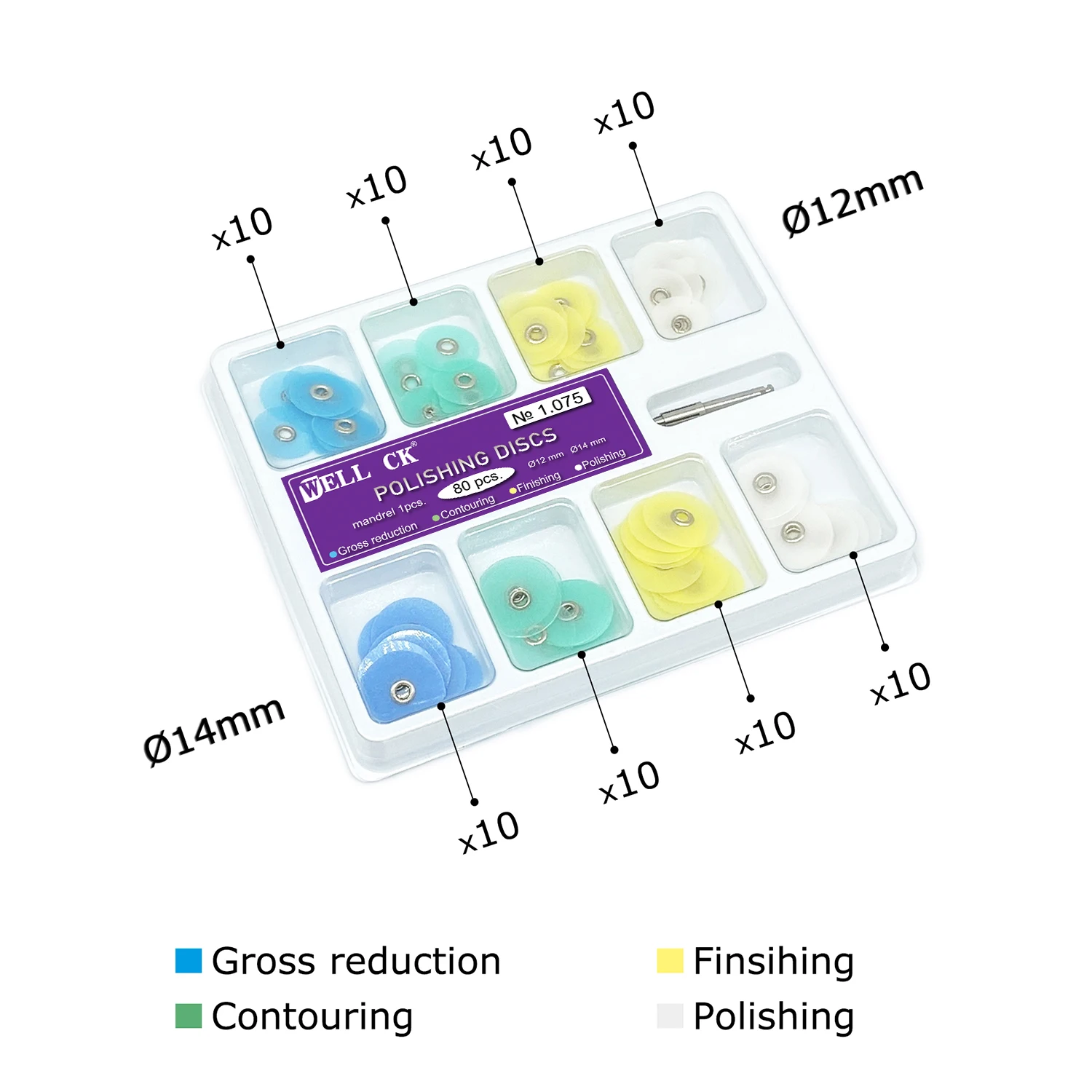 WELLCK Dental Polishing Discs  – Teeth Whitening Home recenzja i cena