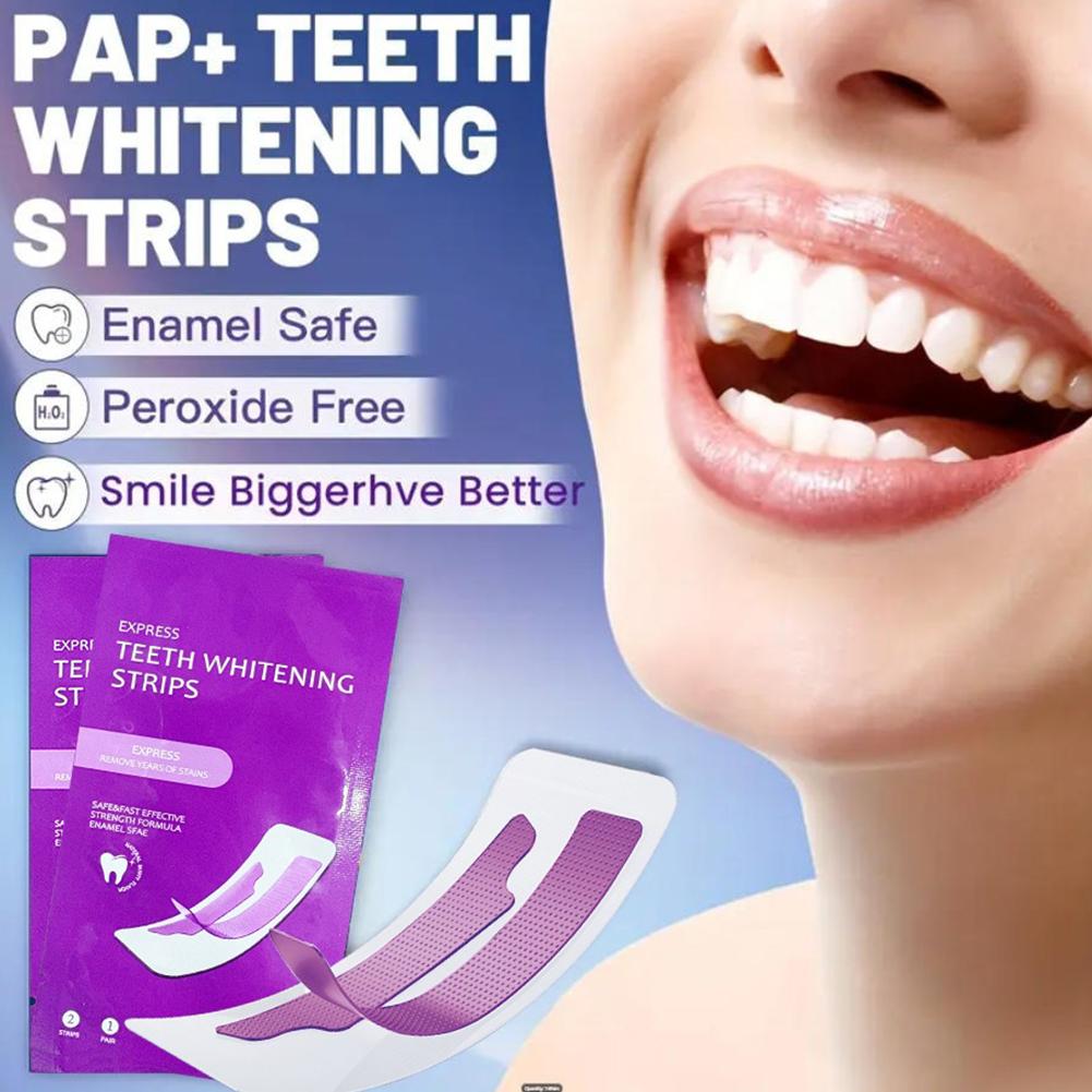 Fioletowe paski do wybielania  – Teeth Whitening At Home recenzja i cena