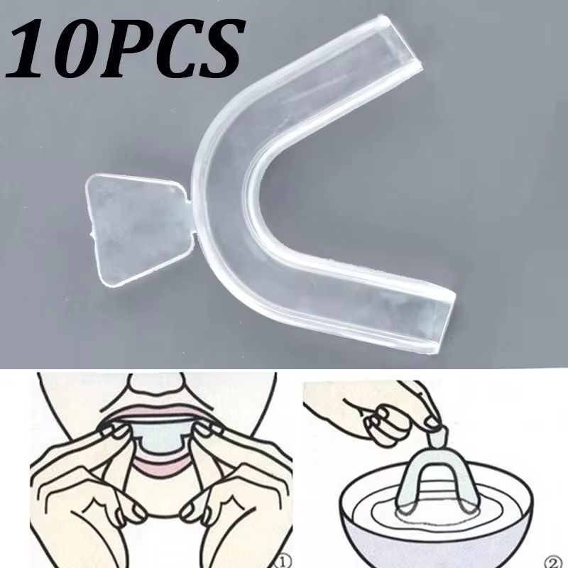 10 szt. silikonowych osłonek n – Teeth Whitening Tray recenzja i cena
