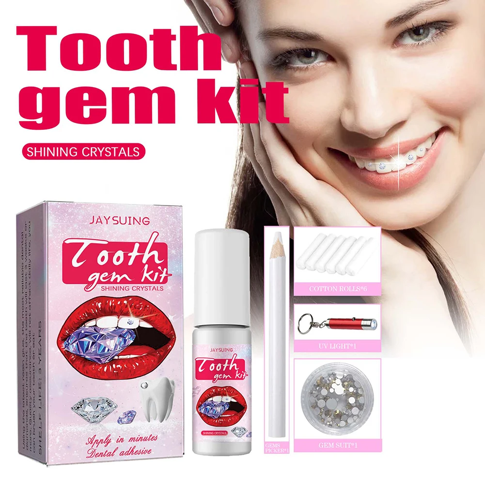 DIY zestaw klejnotów do zębów  – Teeth Whitening Session recenzja i cena
