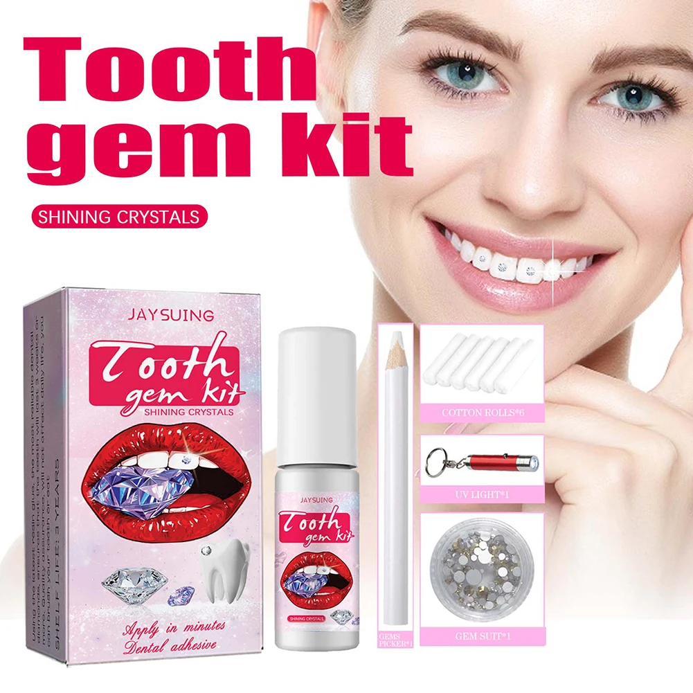 DIY zestaw klejnotów do zębów  – Teeth Whitening Session recenzja i cena