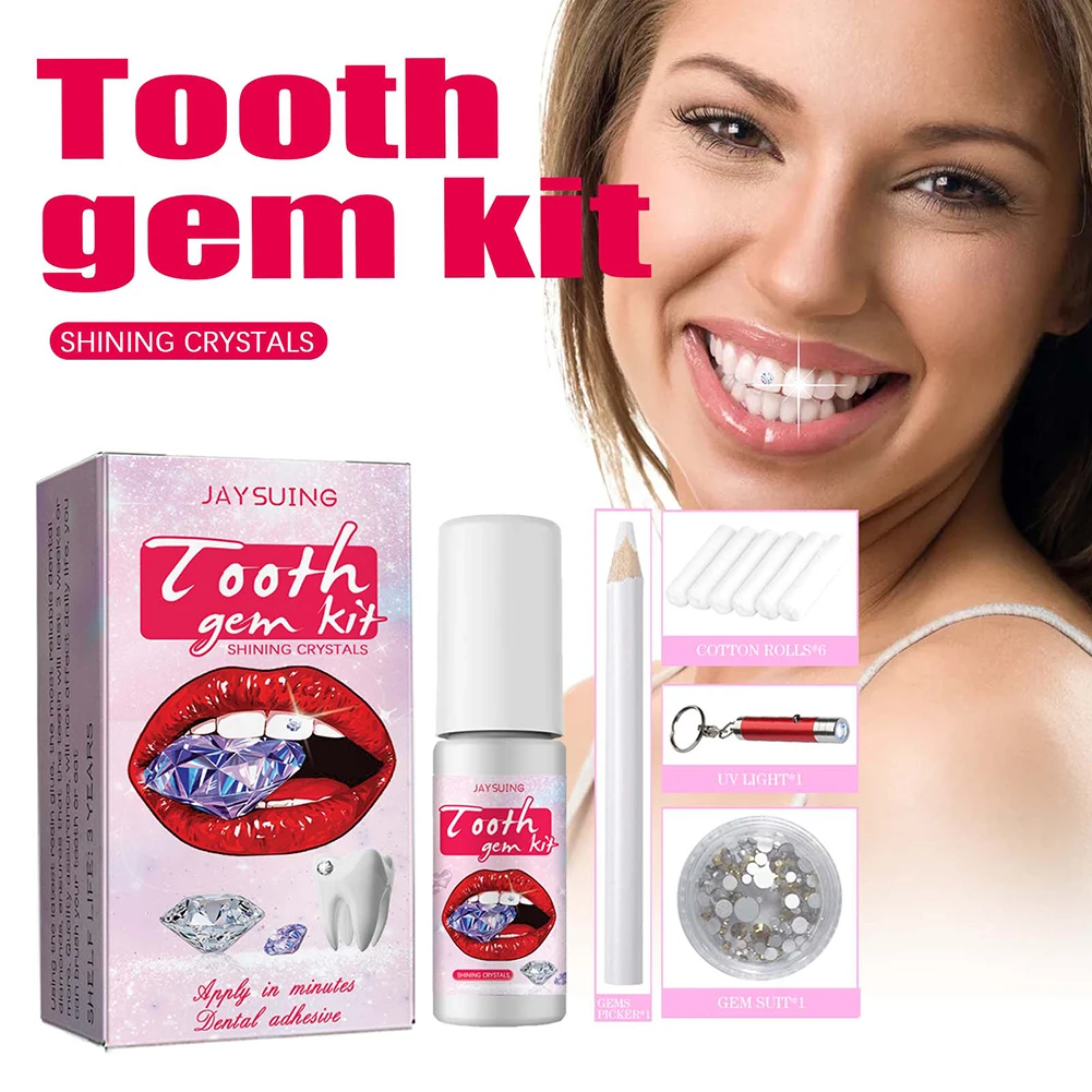 DIY zestaw klejnotów do zębów  – Teeth Whitening Session recenzja i cena